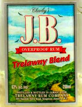 Charleys JB (750ml) white overproof