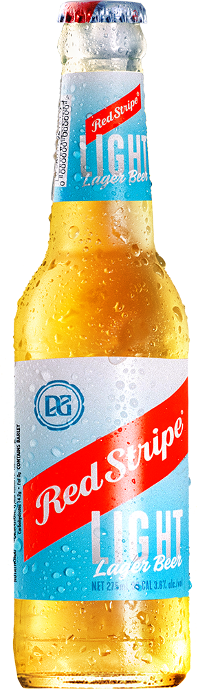 Red Stripe light (275ml) beer
