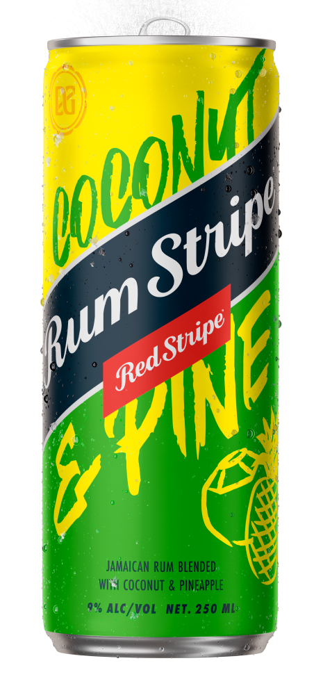 Rum Stripe (250ml) can coconut & pine